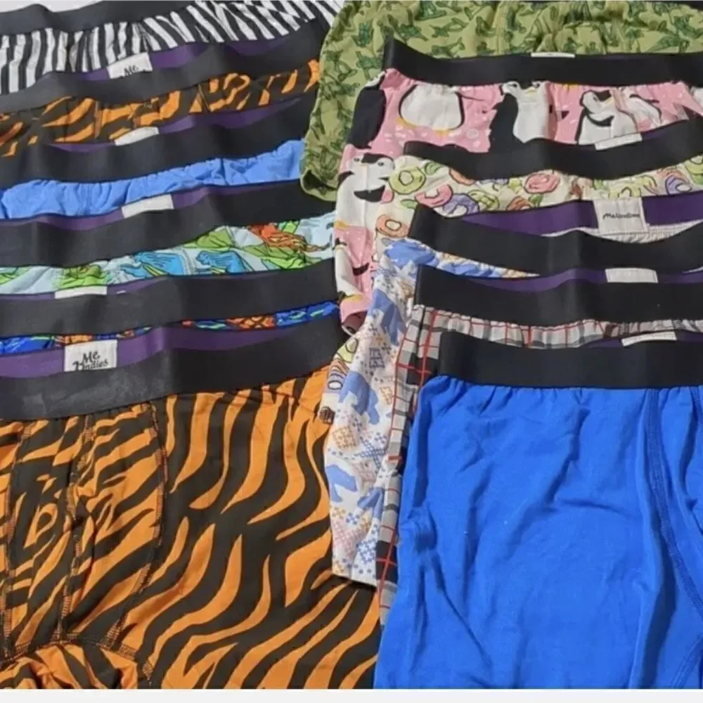 New MeUndies Lot of 4 Men's Medium Boxer Brief Underwear